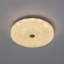 Round Glass Dimmable LED Flush Mount