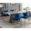 Fauteuil à oreilles en velours khanya-449638221
