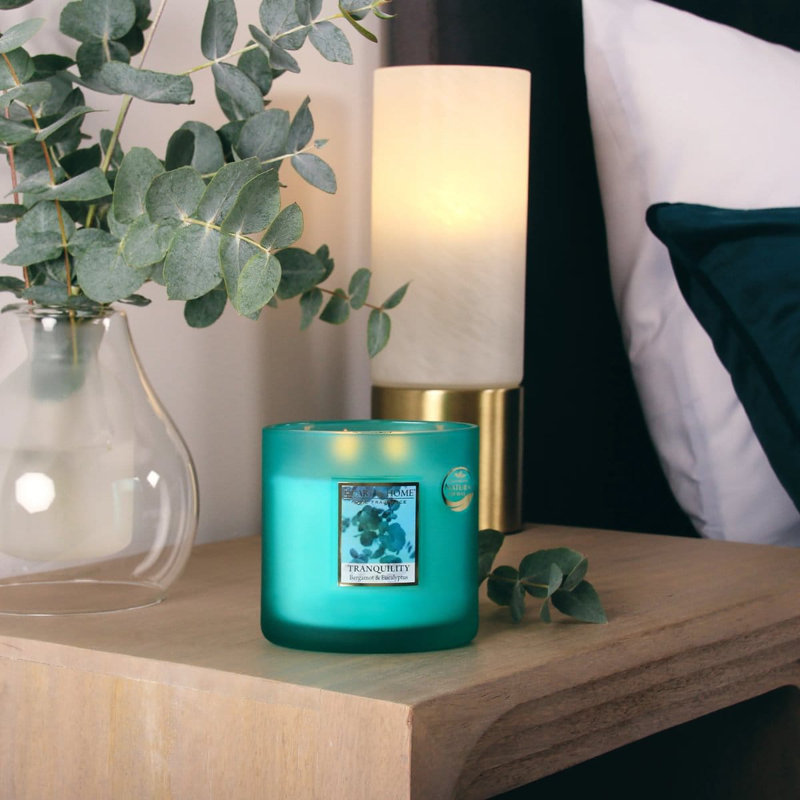 Spring / Summer 2025 Fresh Scented Jar Candle with Glass Holder