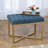 Mikey 24'' Wide Velvet Tufted Rectangle Standard Ottoman