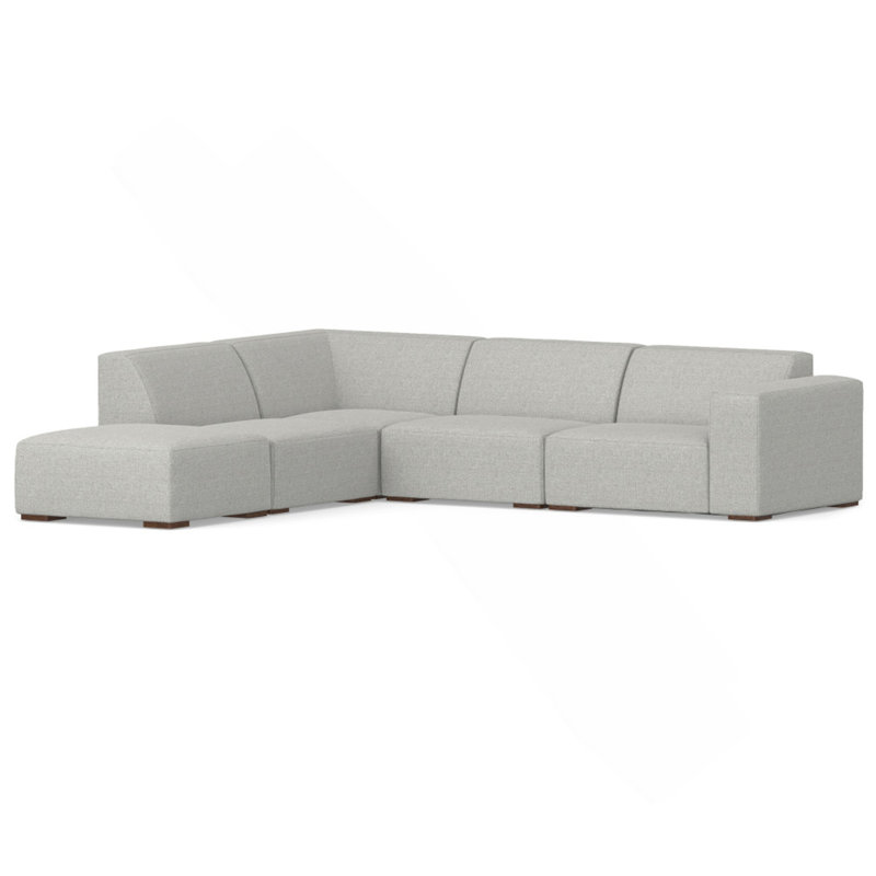 Left Sectional Sofa And Ottoman