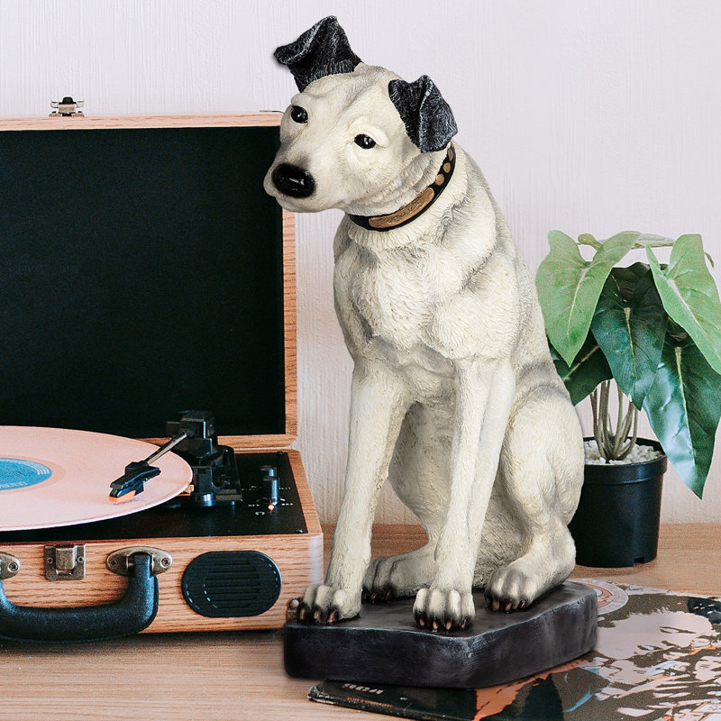 Statue de chien Nipper RCA