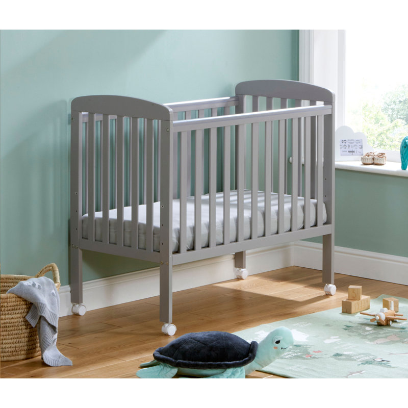 BabyMore Space Saver Cot, Grey