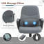 Linen Office Chair