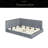 Full Size Upholstered Daybed/Sofa Bed Frame，Velvet-1261800875
