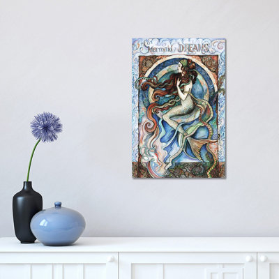 Mermaid Dreams by Fanitsa Petrou - Wrapped Canvas Gallery-Wrapped Canvas Giclée