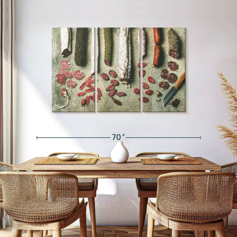 Yarlin Meat, 36" H x 57" W