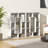 Rosiland Geometric Bookcase