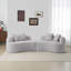 Curved Full Compression Sponge Sofa-1773234745