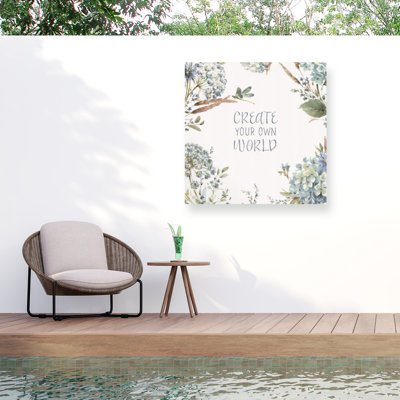 Bohemian Blue 13 - Impression sur toile tendue