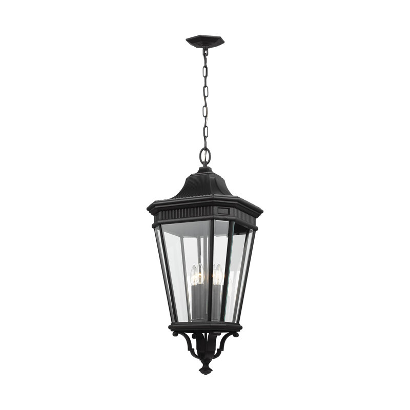 Grand luminaire suspendu Cotswold Lane de Génération Lighting , Noir