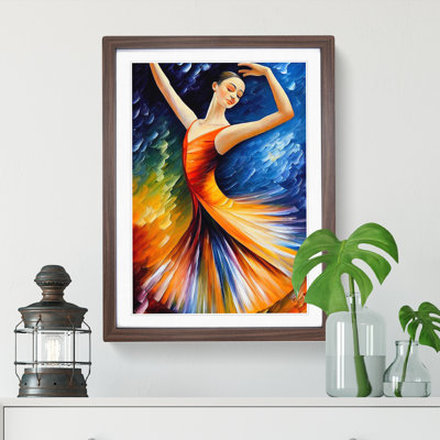 Ballerina Dancer No.1 - Single Picture Frame Painting