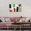 Oliver Gal CaliSunset III Abstract - Hand-Applied Glass Coat Framed Canvas Art-1286966091-1286966088