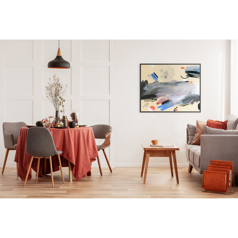 Miocene Print by Ellis, J.J., Black Single Picture Framed, 36'' H x 45'' W