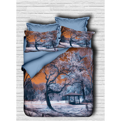 Quiandra No Pattern Duvet Cover Set with Pillowcases Included