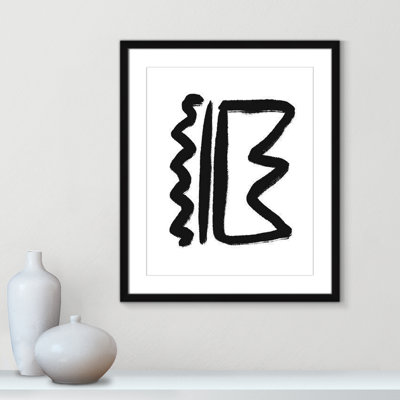 «Line Dessin Collection Royals» sur papier par Leah Straatsma, reproduction