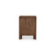 Table de chevet Mabel brun foncé