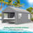 10x20 FT Heavy Duty Portable Garage 2.0, Upgrade Waterproof Canopy with 4 Roll-up-99418133