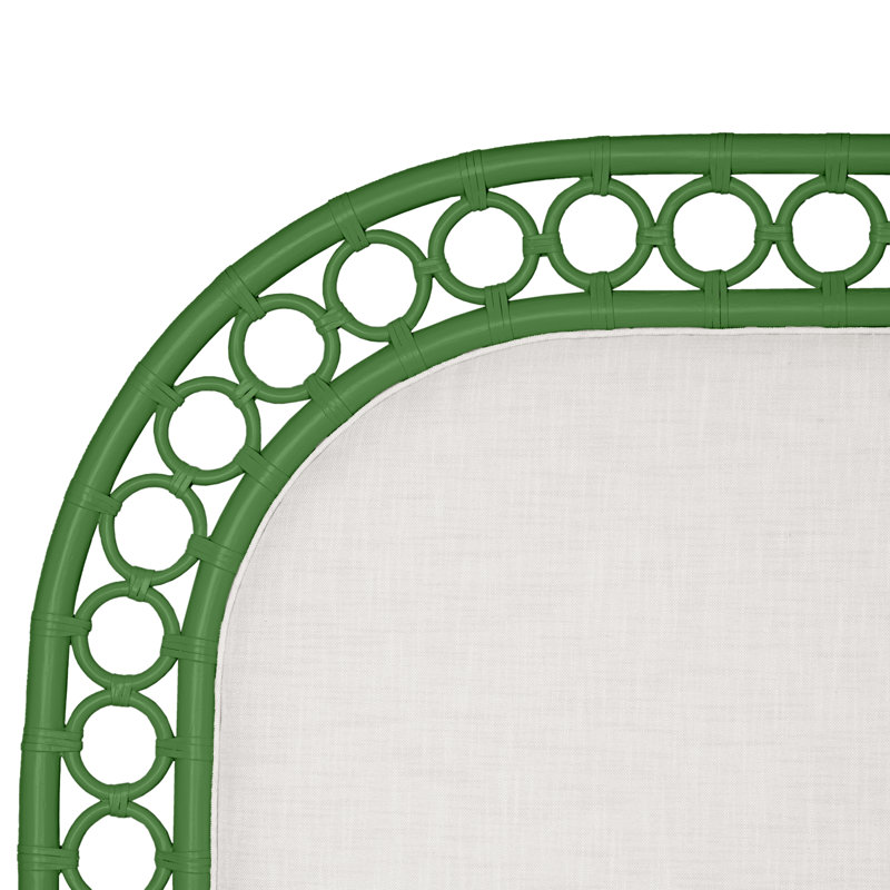 Solana Platform Bed, King, Bright Green