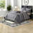 Piece Queen Bedding Sets, Polyester Jacquard Modern Comfort For Home
