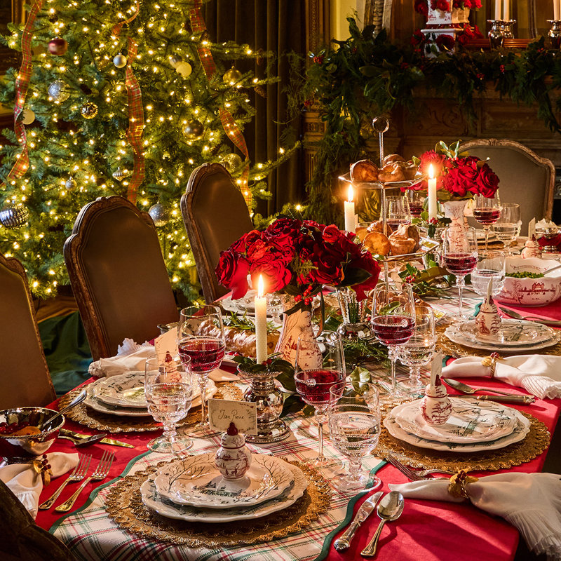 Country Estate Winter Frolic Dessert/Salad Plate
