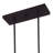 Xenya 4 - Light Oil Rubbed Bronze Square/Rectangle Pendant
