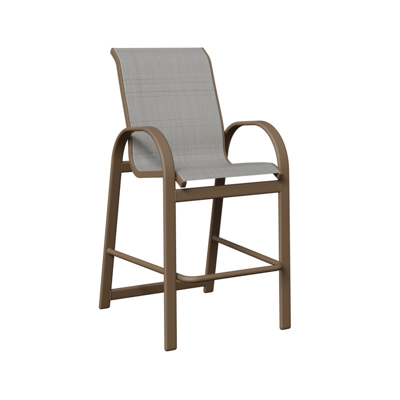 Fauteuil de bar berlinois Berlin Gardens, Argile, Charm platine