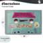 Giclée encadrée de cassettes rétro, design par Annabelle Hall-1881492725-1881492728