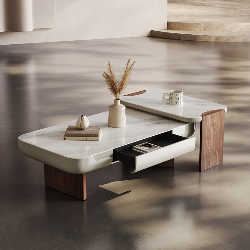 Creative Microcrystalline Stone Coffee Table Set