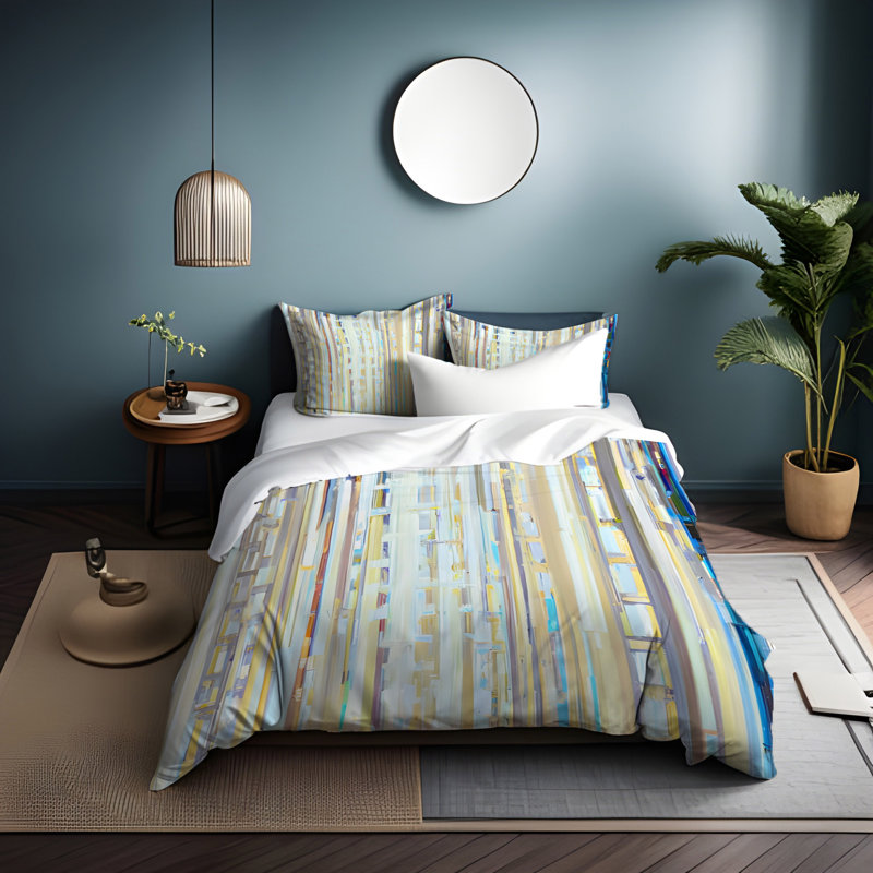 Literie , Housse de couette pour très grand lit et 2 très