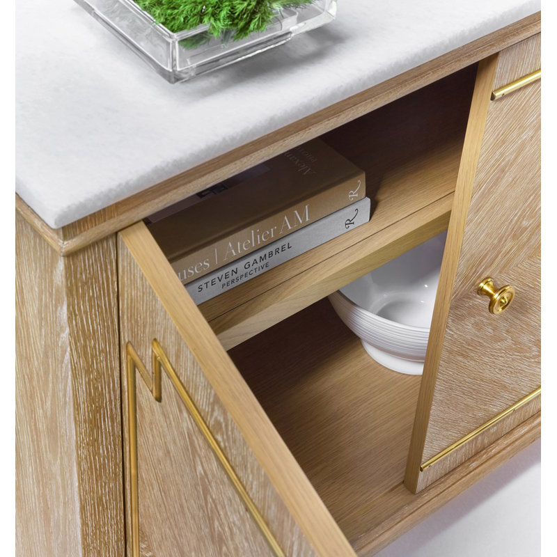 Modern History Accent Cabinet