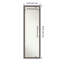 Aariz Solid Wood Rectangle Wall Mirror-1579103980