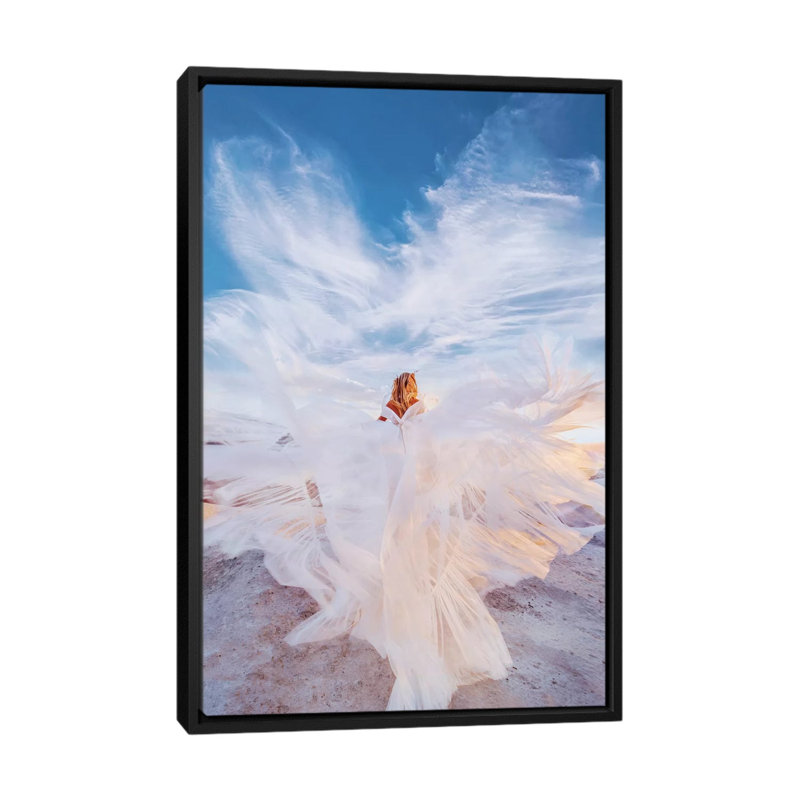 «Beautiful Clouds in Crazy Sky» par Hobopeeba - reproduction de photo, Pas de tapis, H 40 po x l 26 po x P 1,5 po
