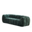 Modern Chenille Green Sofas, Comfortable Quilted Design For Home Spaces