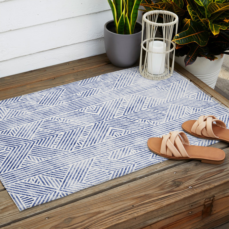 Geometric Rug, Rectangle 2' x 3'
