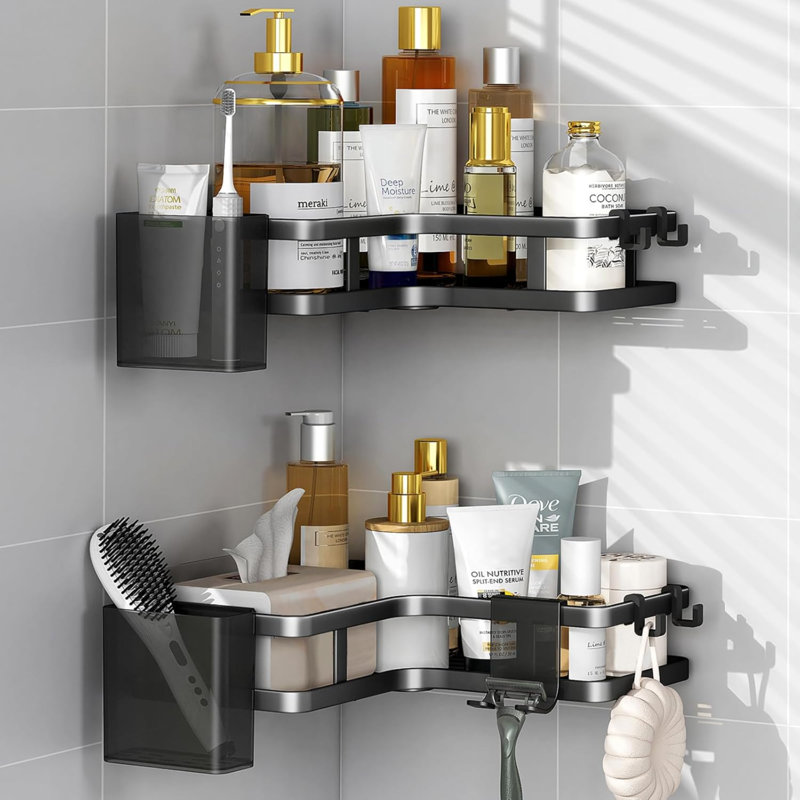 Arreguin Wall Stainless Steel Shower Shelf