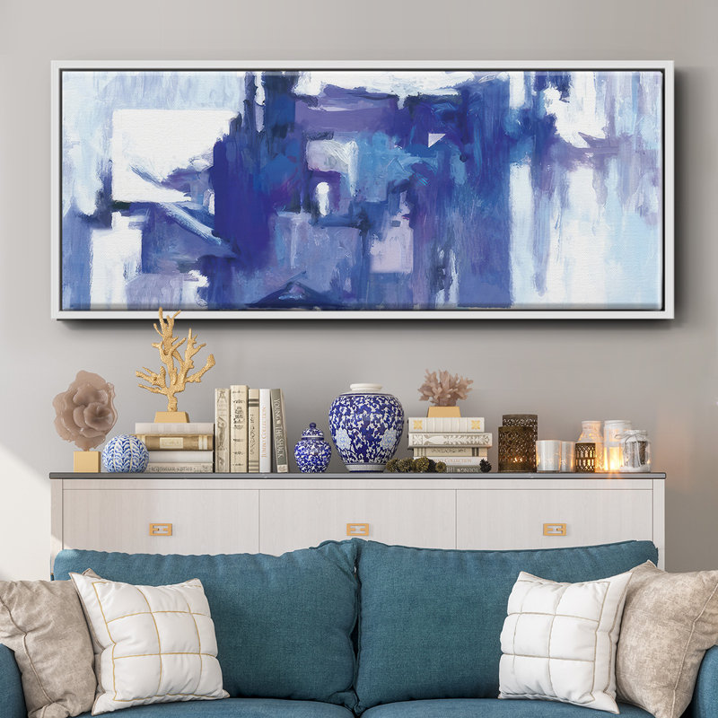 City Walk - Framed Canvas