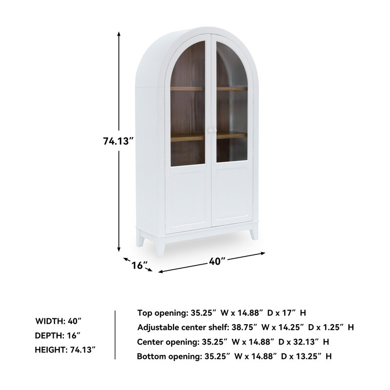 Dagandale Accent Cabinet, White