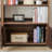 High quality walnut bookcase
