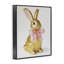 Lapin de Pâques doré avec giclée encadrée, conçu par The Prints Vibe-130758162-130758165