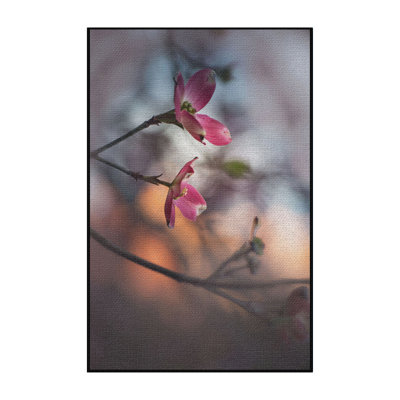 Tapis gris Flower