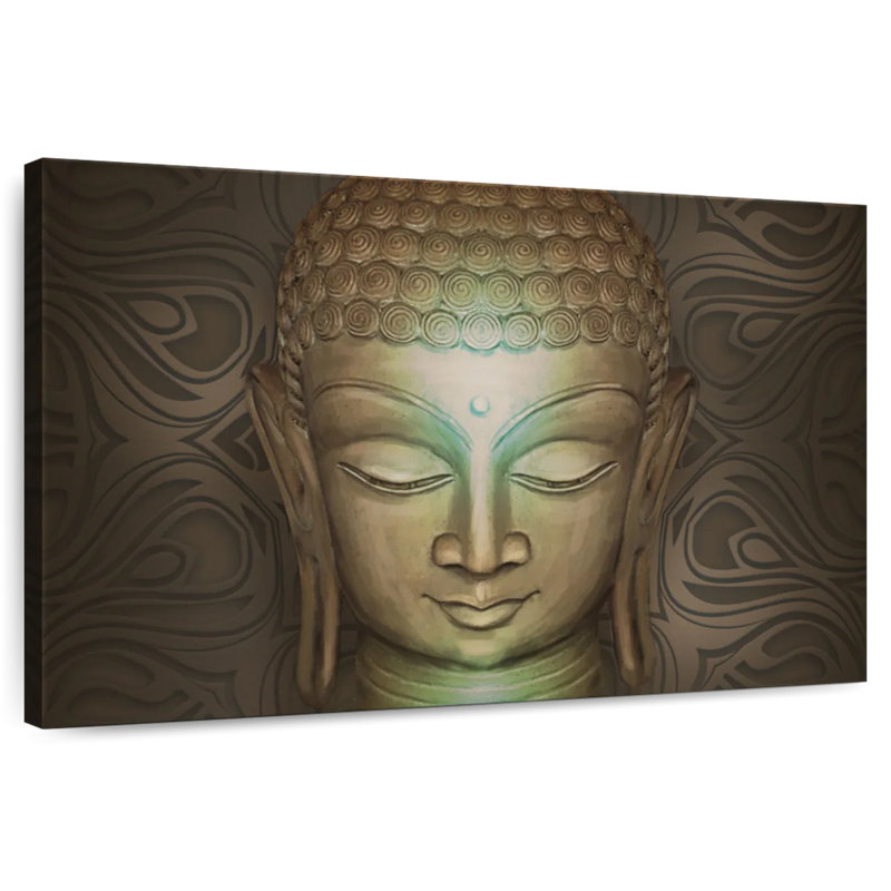 Leisha Beige Buddha, 32" H x 48" W