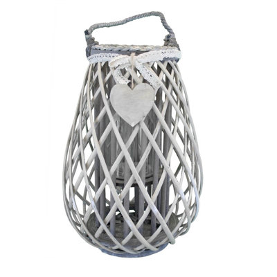 Glass Tabletop Lantern