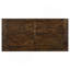 Guster Rustic Golden Brown Rectangular Dining Table