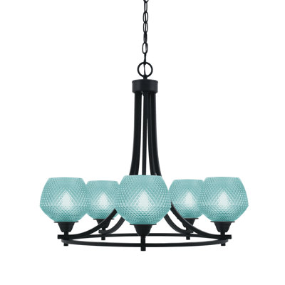 Lustre 5 lumières Paramount
