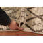 Tapis marocain à motif treillis 2x3