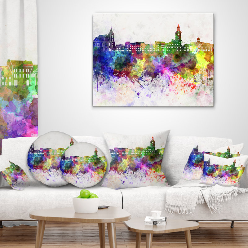 Coussin lombaire cityscape brasov horizon