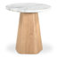 Evelyn Marble End Table
