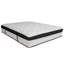 14 Inch Metal Platform Bed Frame with 12 Inch Memory Foam Pocket Spring Mattress in a Box-81804993