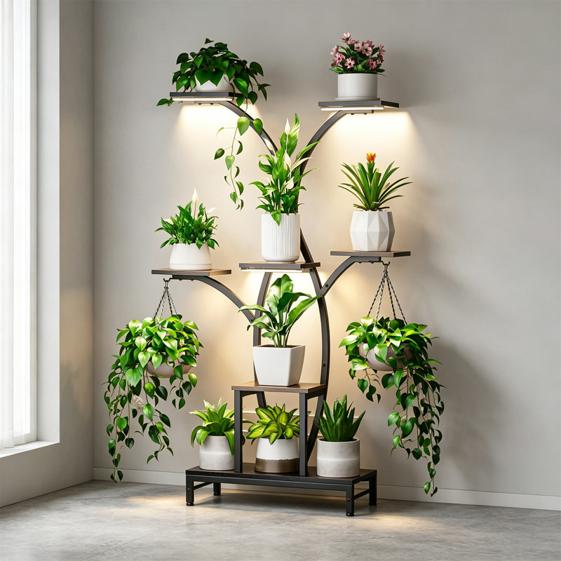 Plant Stand, Black